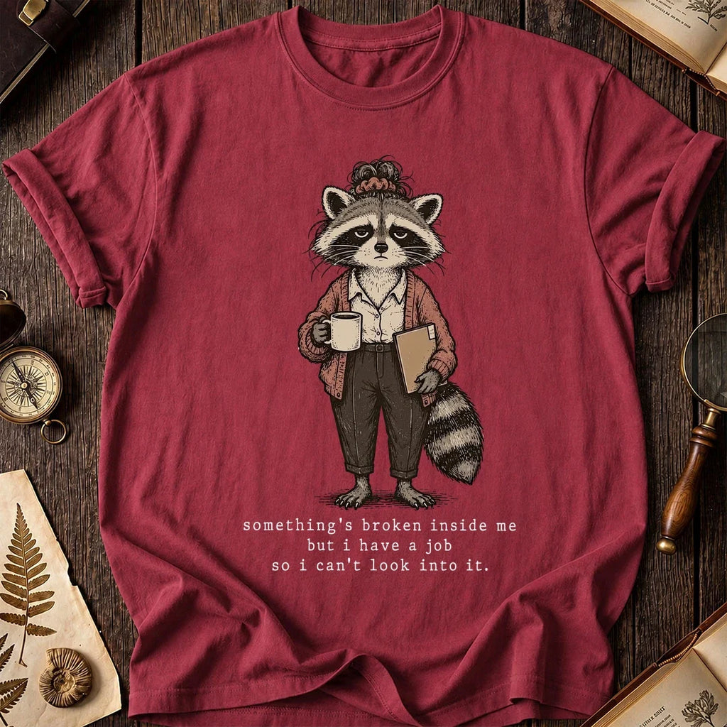 Still Job Raccoon T-Shirt product image 5