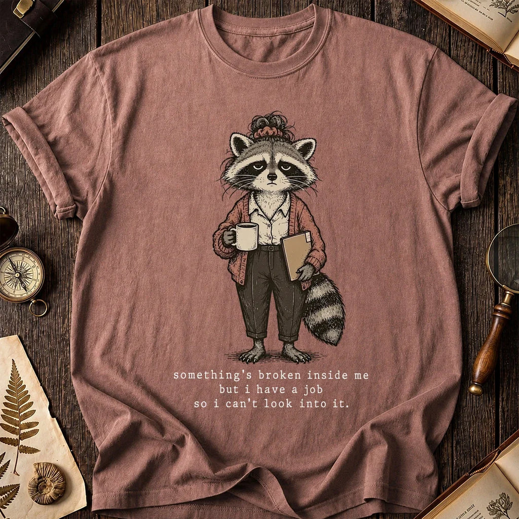 Still Job Raccoon T-Shirt product image 8