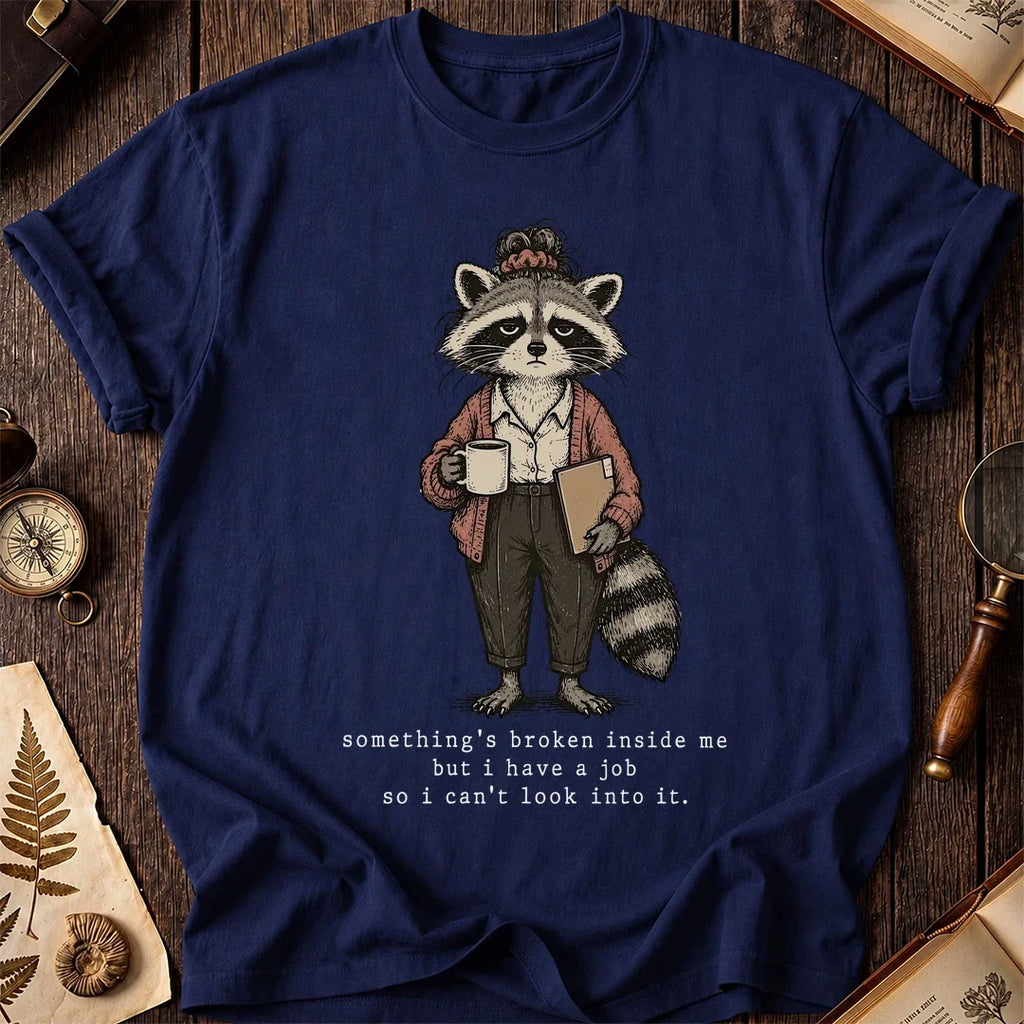 Still Job Raccoon T-Shirt product image 7