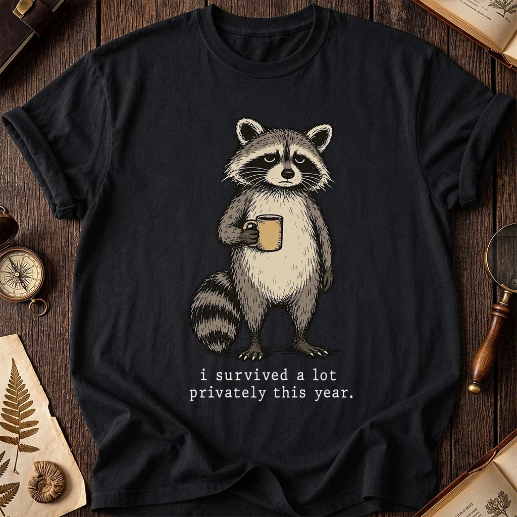 Survived Raccoon T-Shirt product image 2