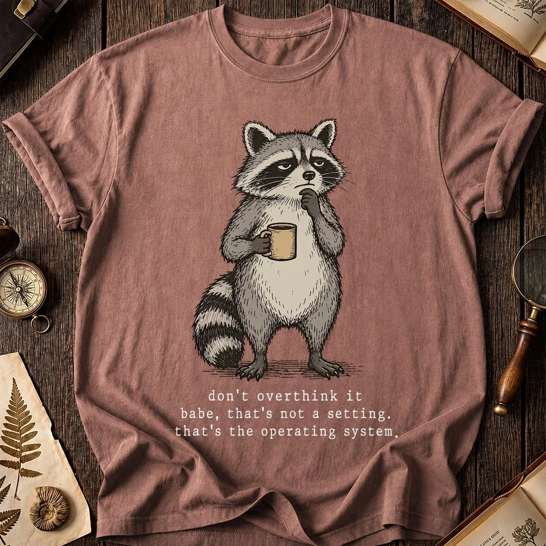 Think Mode Raccoon T-Shirt product image 8