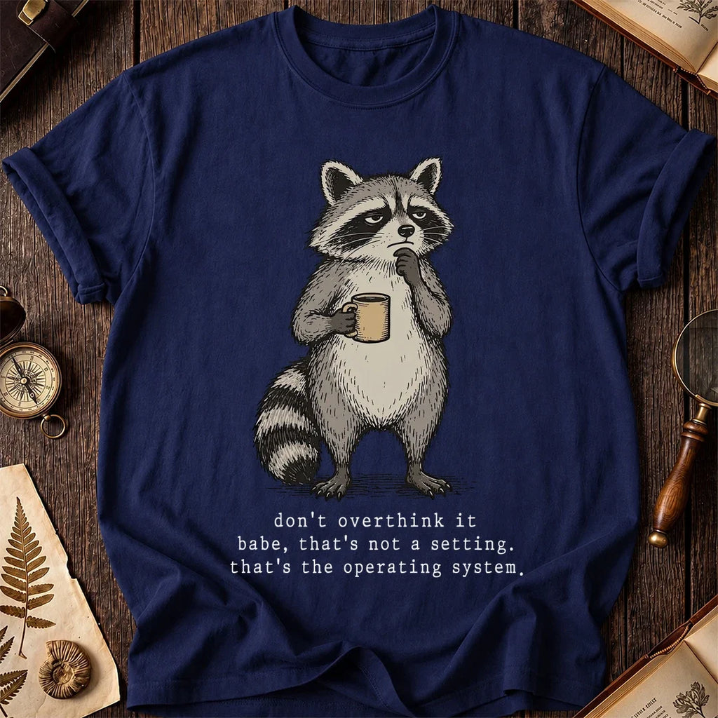 Think Mode Raccoon T-Shirt product image 7