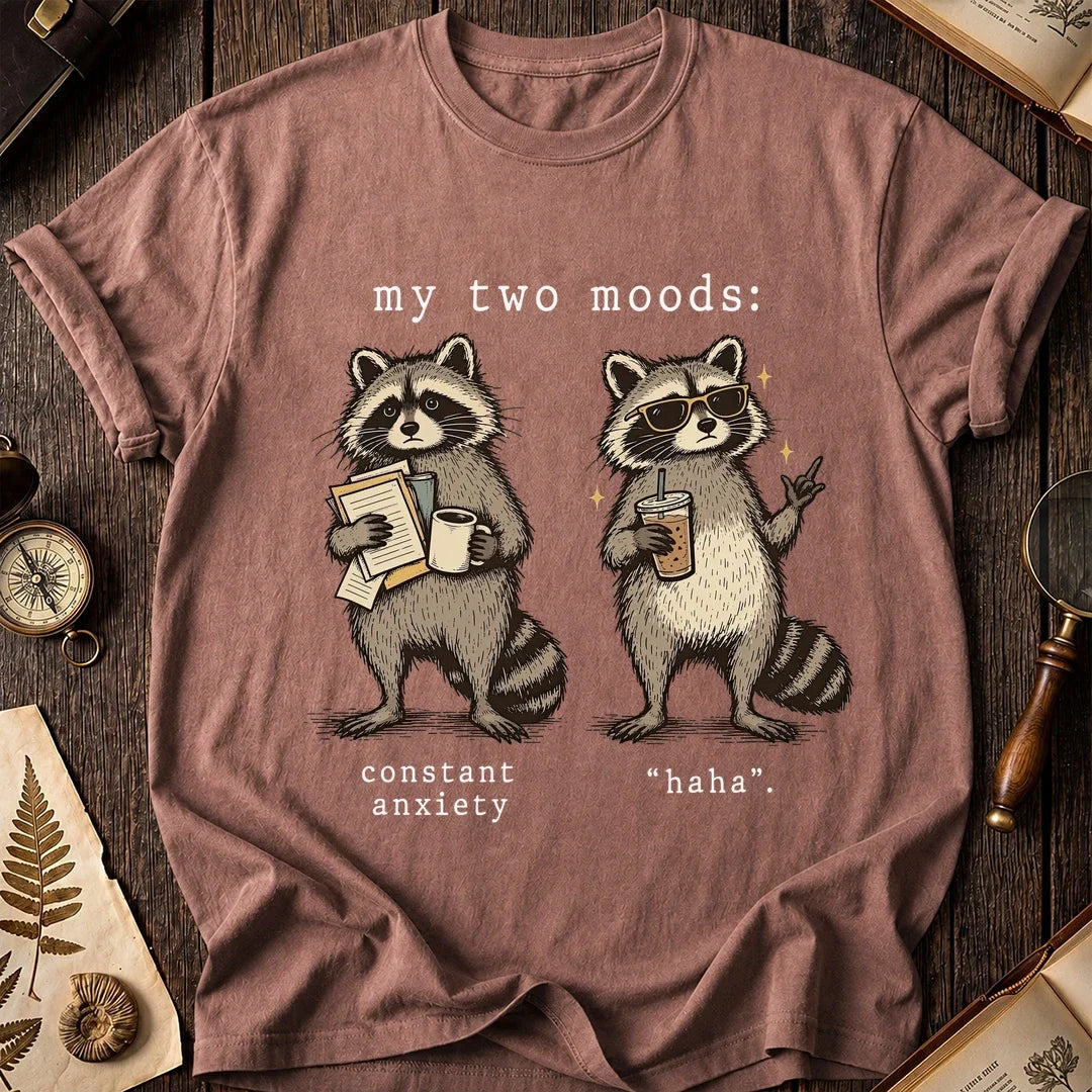 Two Moods Raccoon T-Shirt product image 8