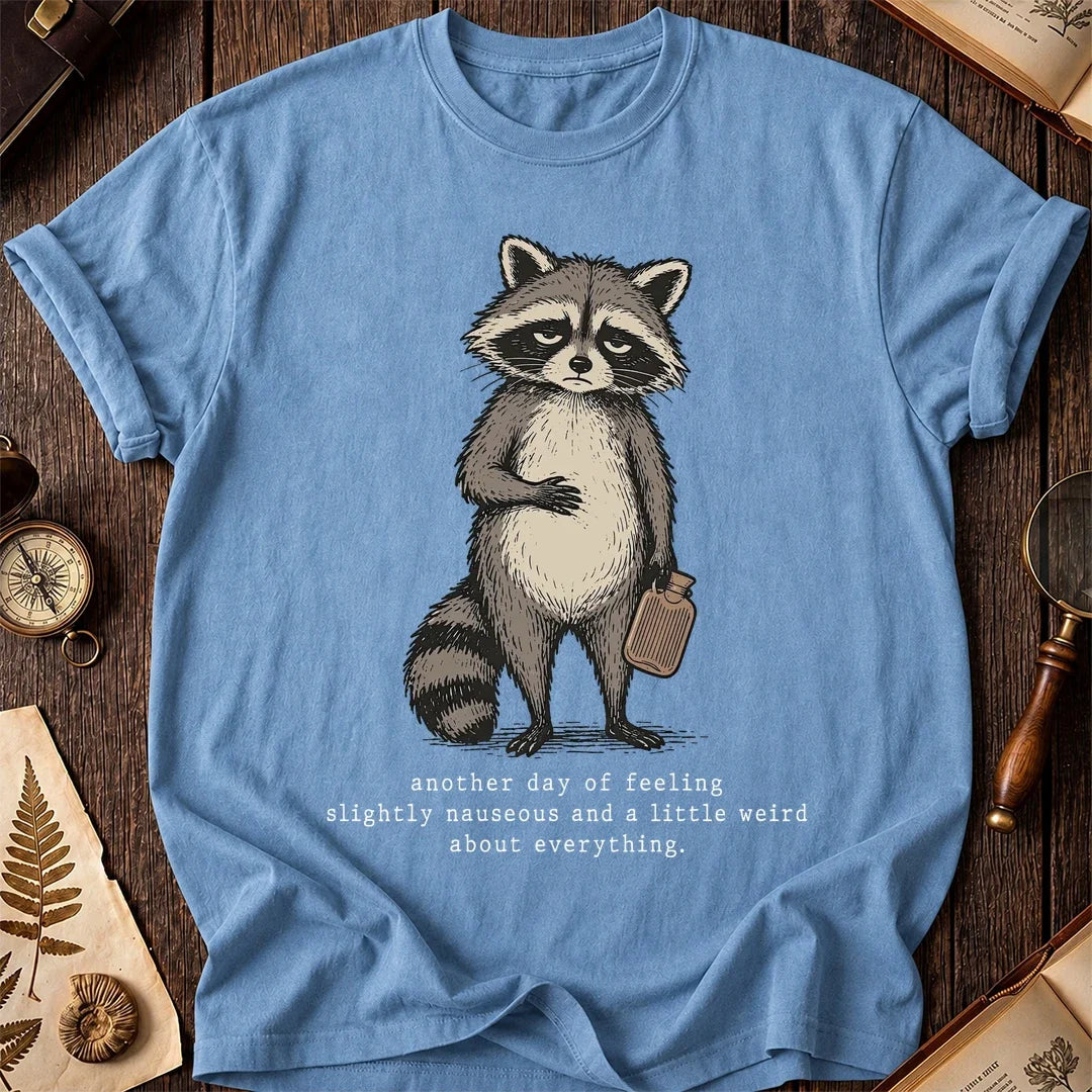 Weird Day Raccoon T-Shirt product image 4