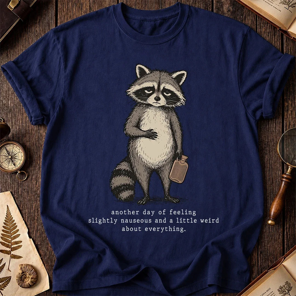 Weird Day Raccoon T-Shirt product image 7