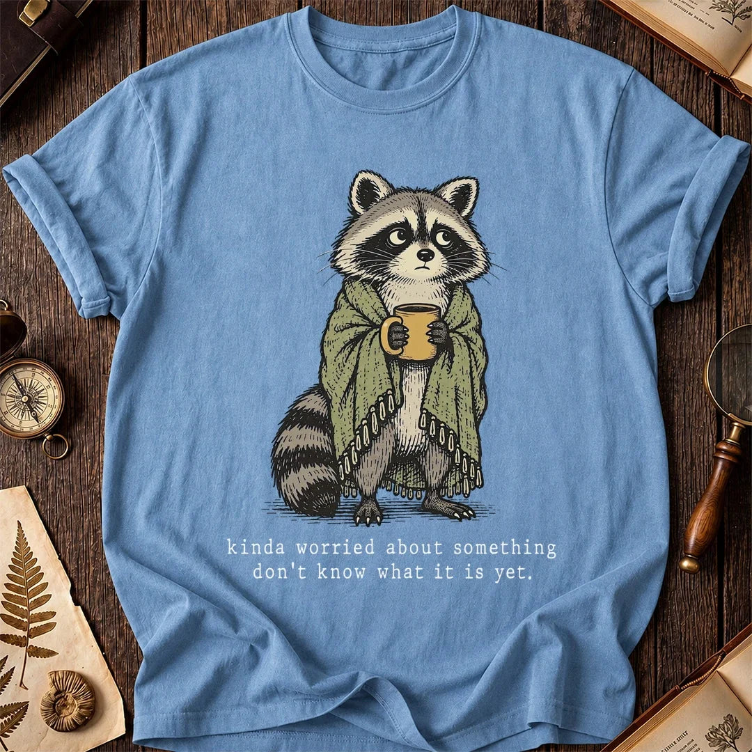 Worried Raccoon T-Shirt product image 4