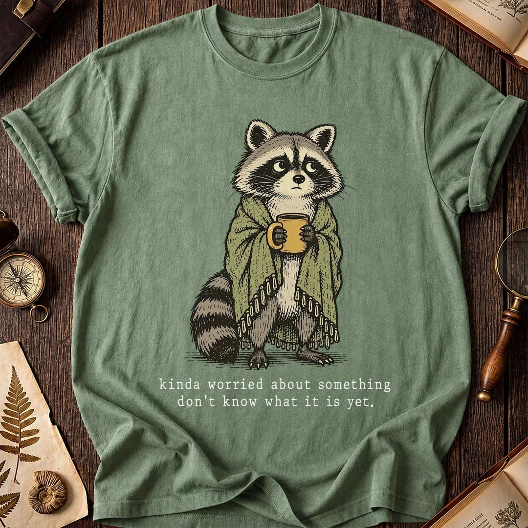 Worried Raccoon T-Shirt product image 1