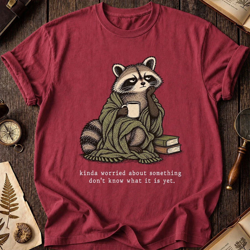 Worrying Raccoon T-Shirt product image 5