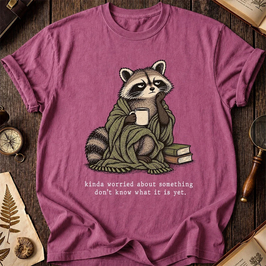 Worrying Raccoon T-Shirt product image 3