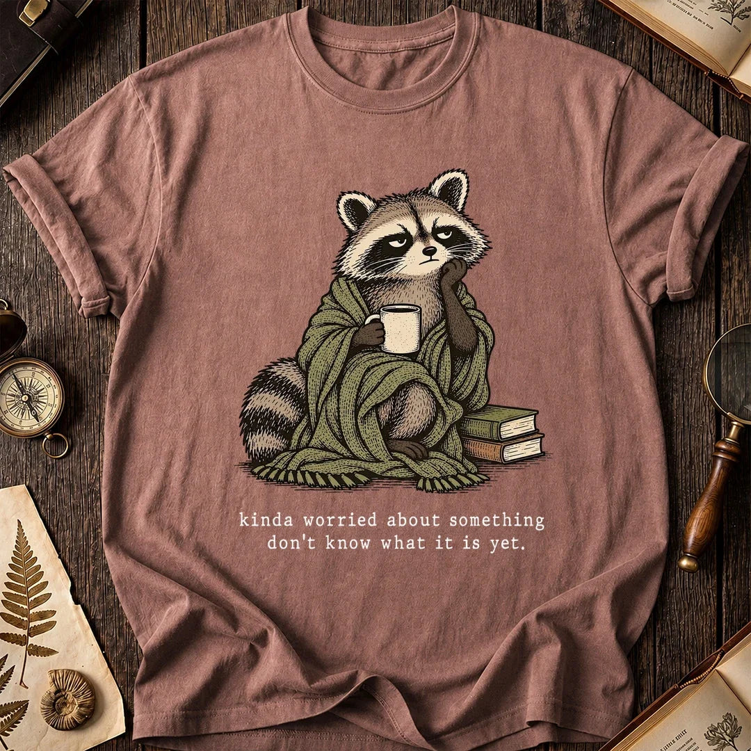 Worrying Raccoon T-Shirt product image 8
