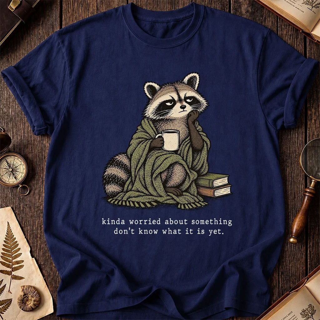 Worrying Raccoon T-Shirt product image 7